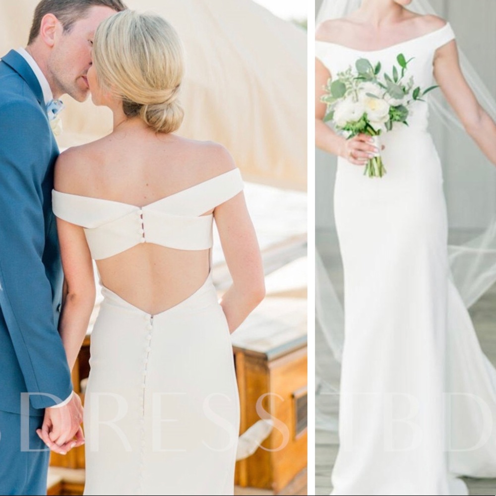 Brides Dress - Crossback sz 4